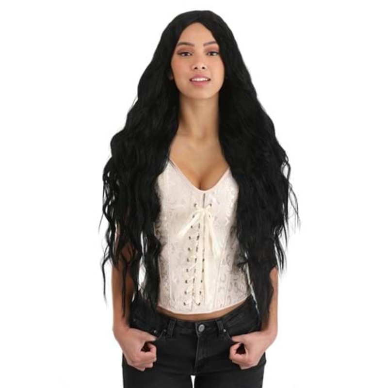 Wavy Deep Black Wig Standard