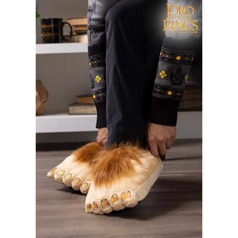 Adult The Hobbit Costume Feet Small/Medium
