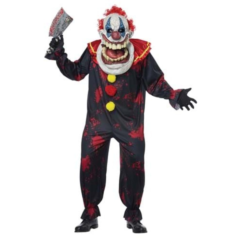 Die Laughing Clown Costume for Adult Standard