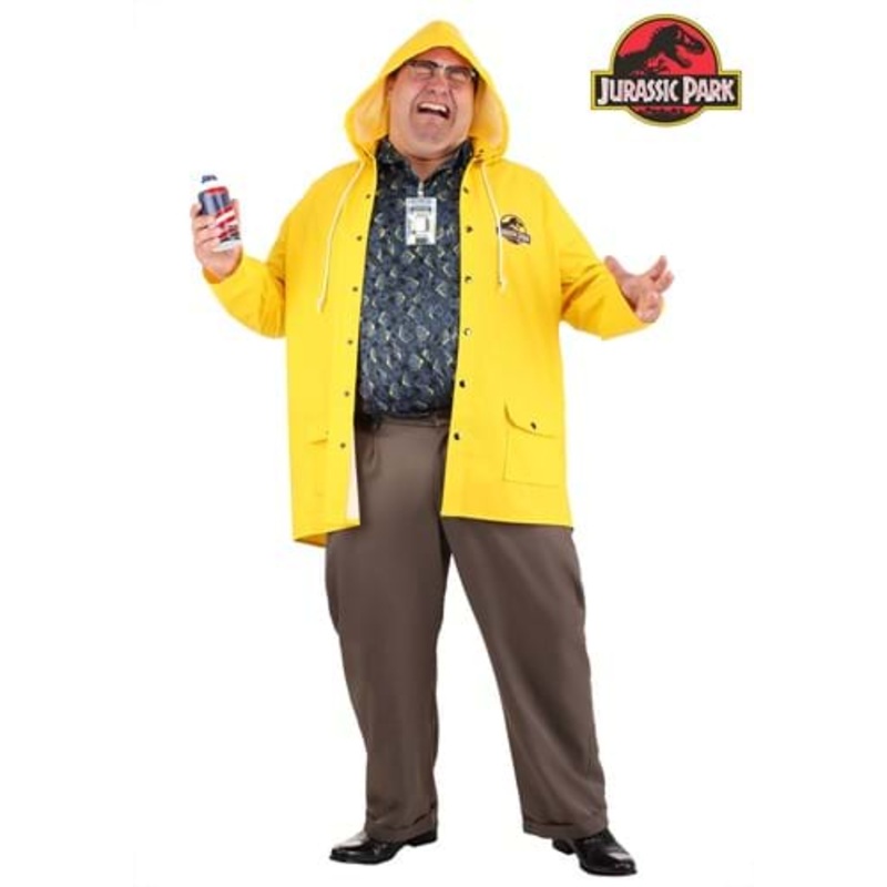 Jurassic Park Dennis Nedry Costume for Men Medium