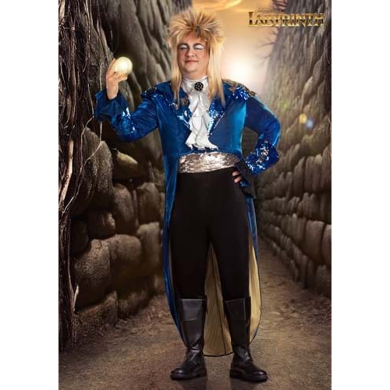 Men's Plus Size Labyrinth Deluxe Jareth Costume 2X