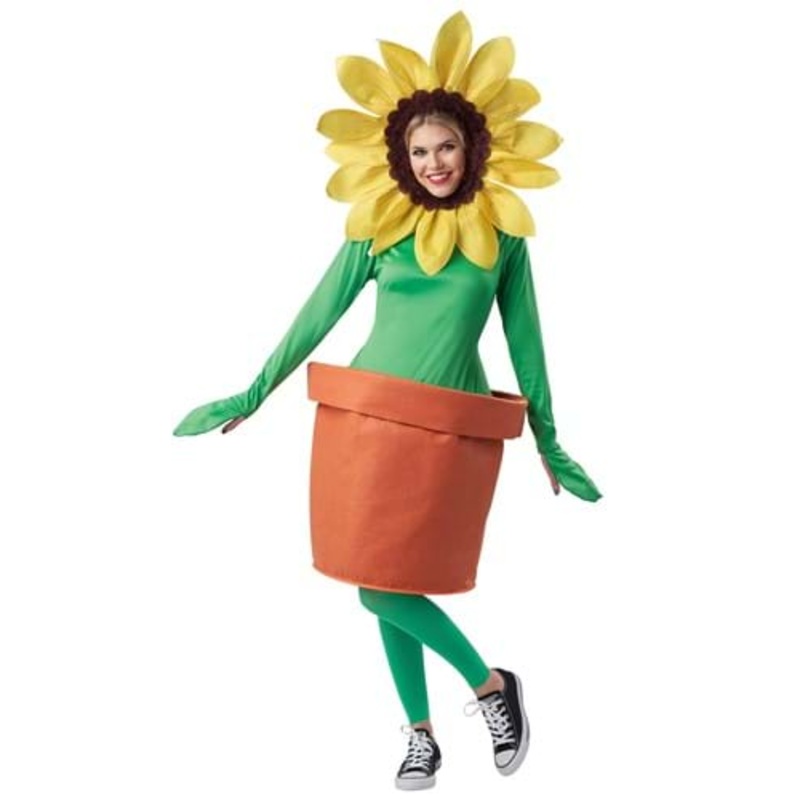 Potted Flower Costume for Adults Small