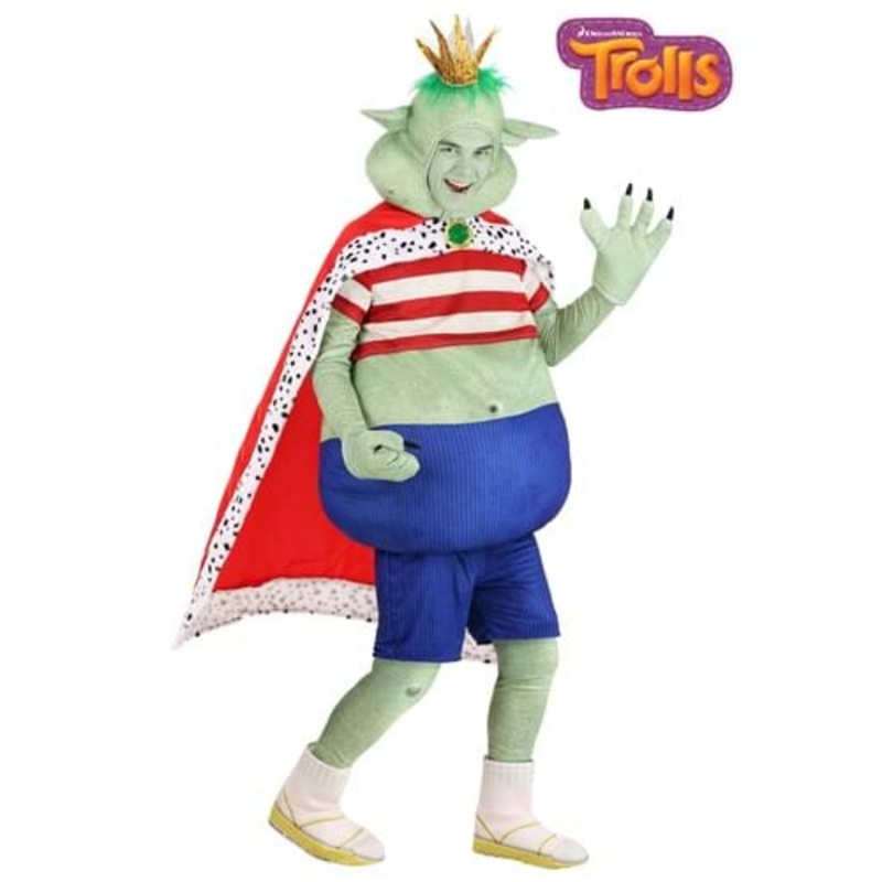 Prince Gristle Trolls Costume for Men Small