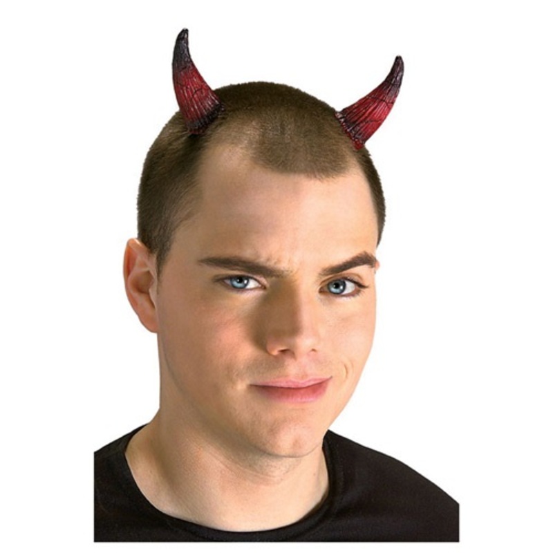 Red Devil Costume Horns Accessory Standard