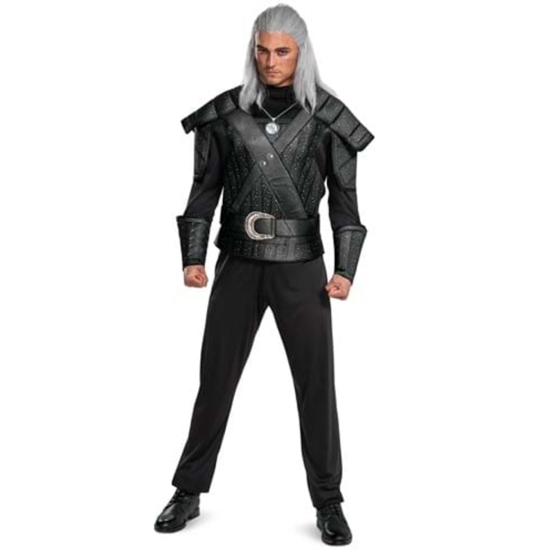 The Witcher Classic Geralt Costume for Men Medium