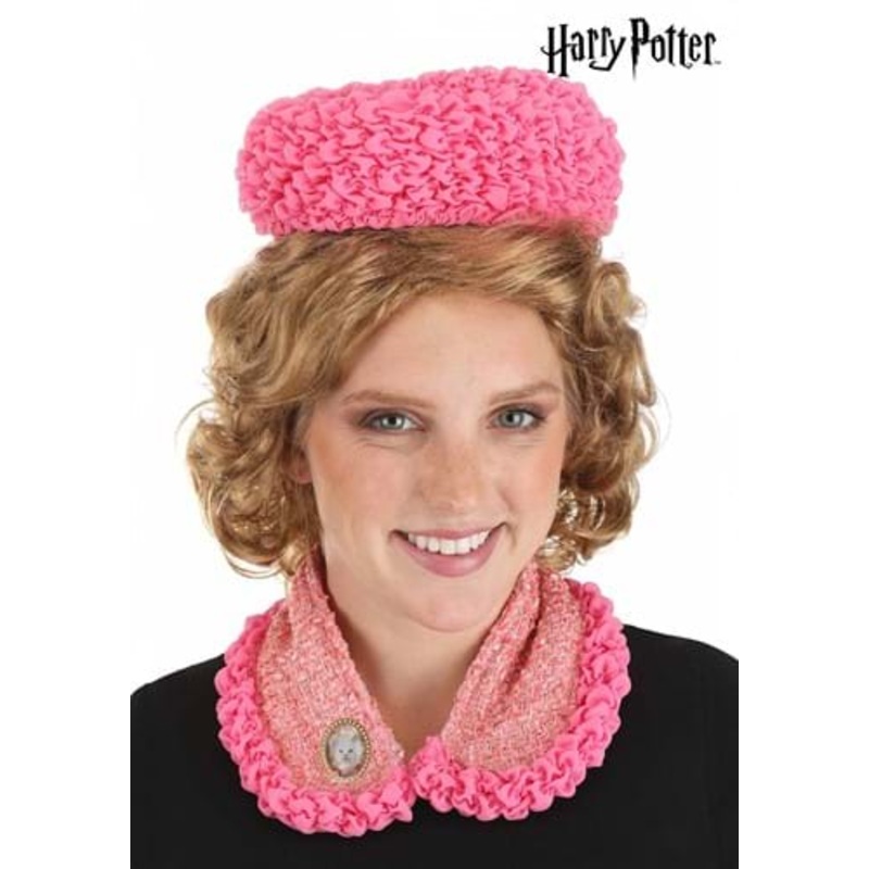 Women's Dolores Umbridge Accessory Hat & Cat Pin Kit Standard