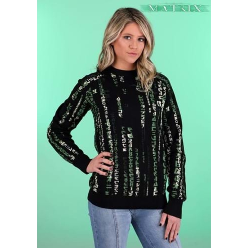 Adult The Matrix Ugly Sweater X-Small
