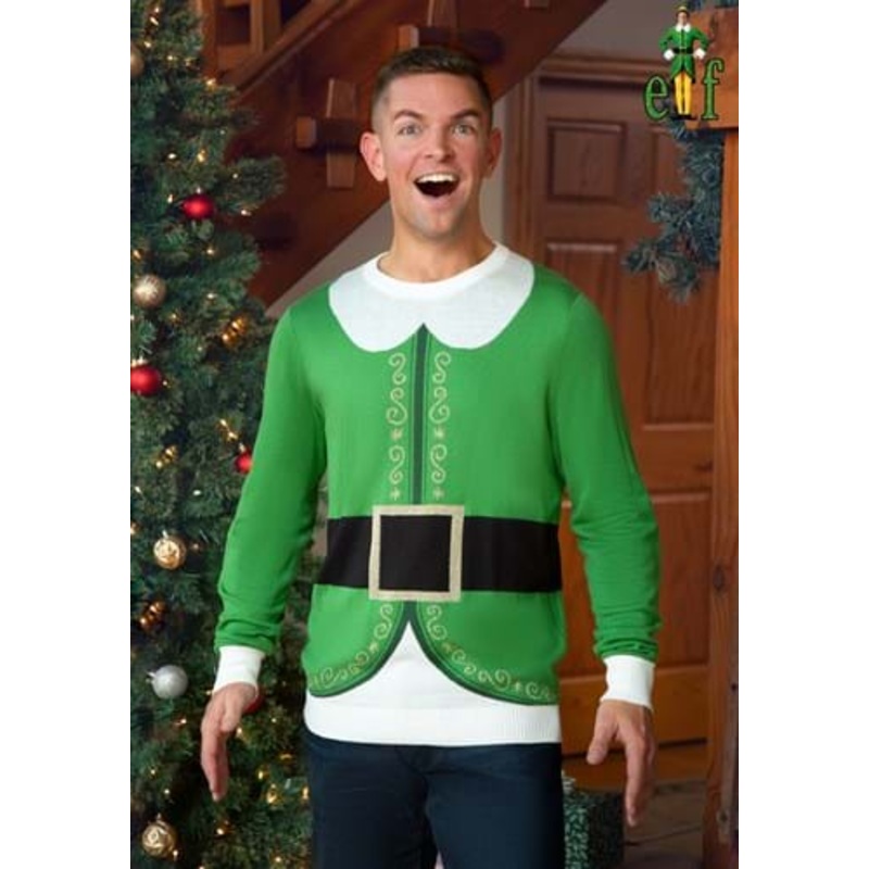 Buddy the Elf Ugly Christmas Sweater for Adults X-Small