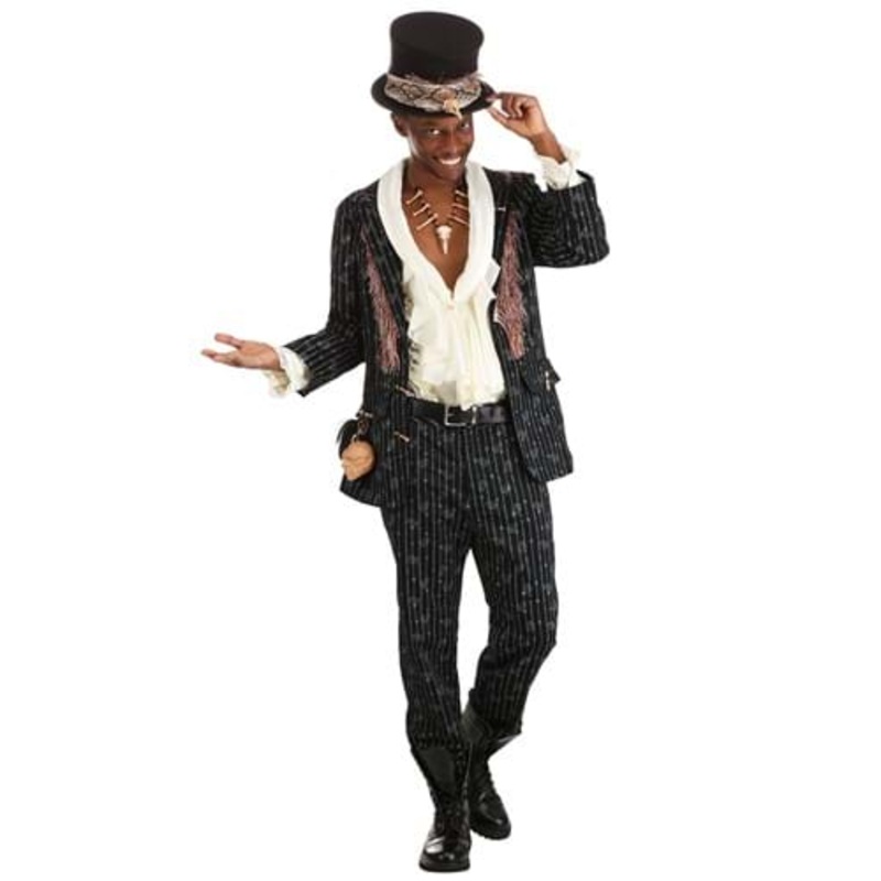 Mens Witch Doctor Costume Small
