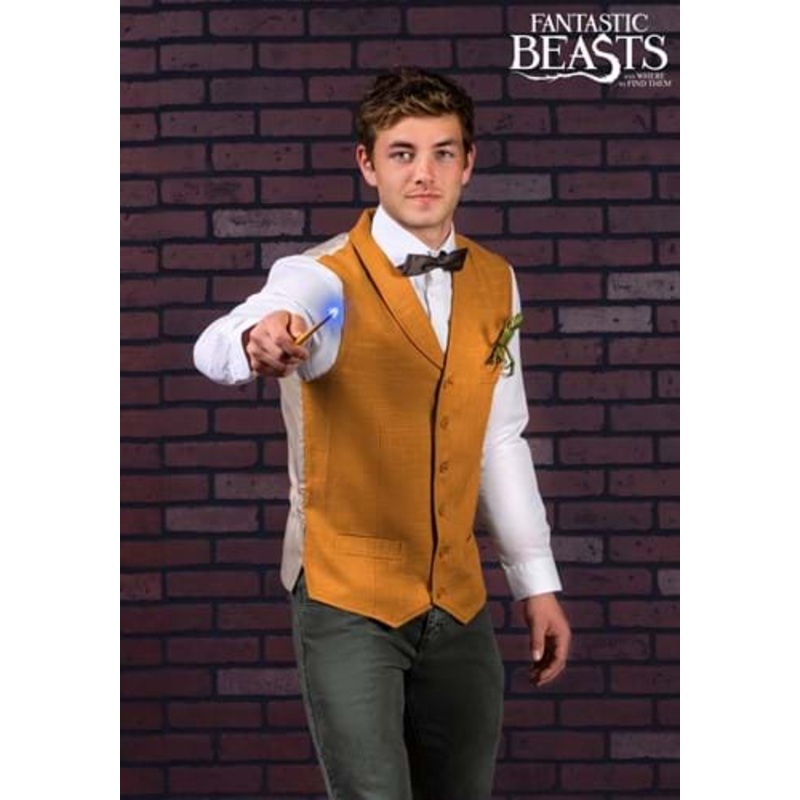 Newt Scamander Vest and Tie for Men Small