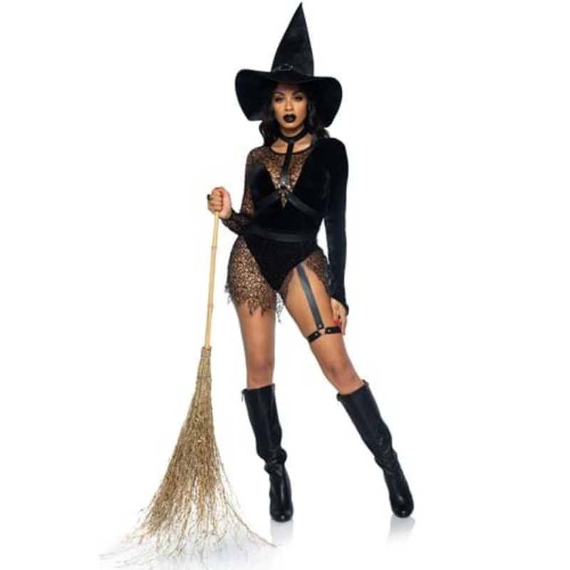 Sexy Crafty Witch Costume for Women Small