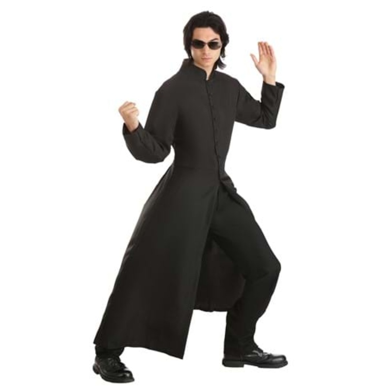 The Matrix Neo Costume for Adults  Small
