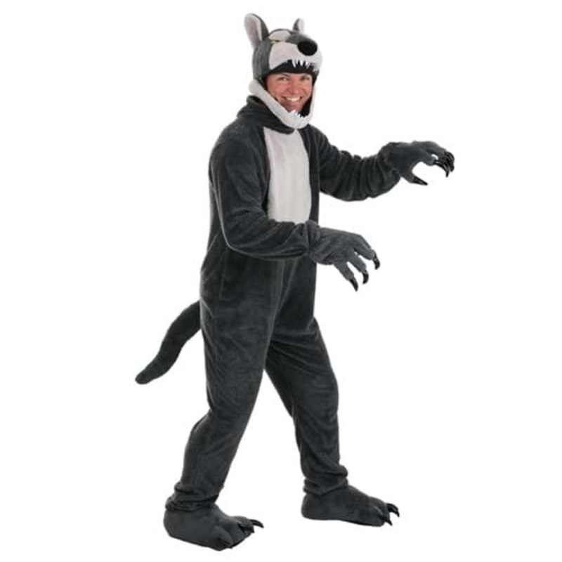 Wolf Jawesome Costume for Adults X-Small