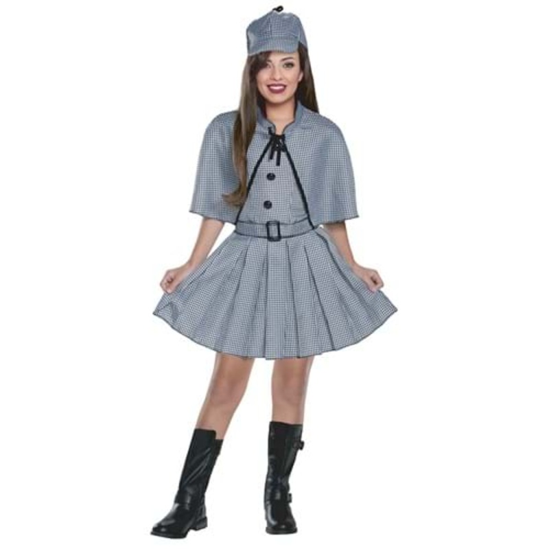 Detective Women's Costume Medium