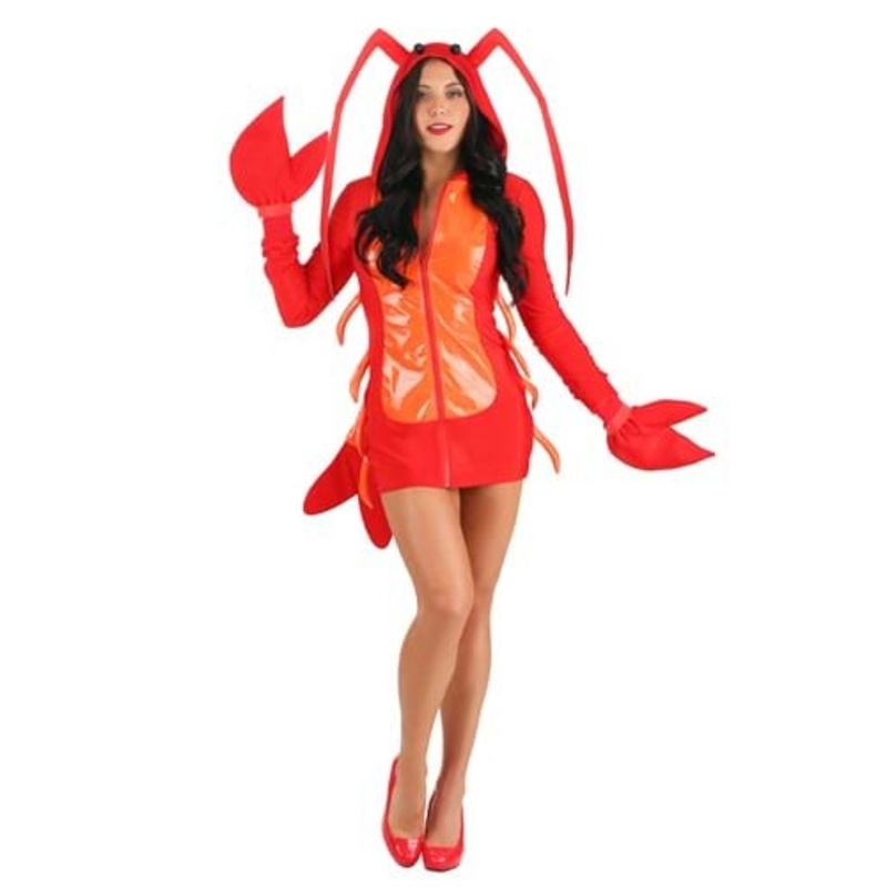 Glamorous Lobster Costume for Women Small