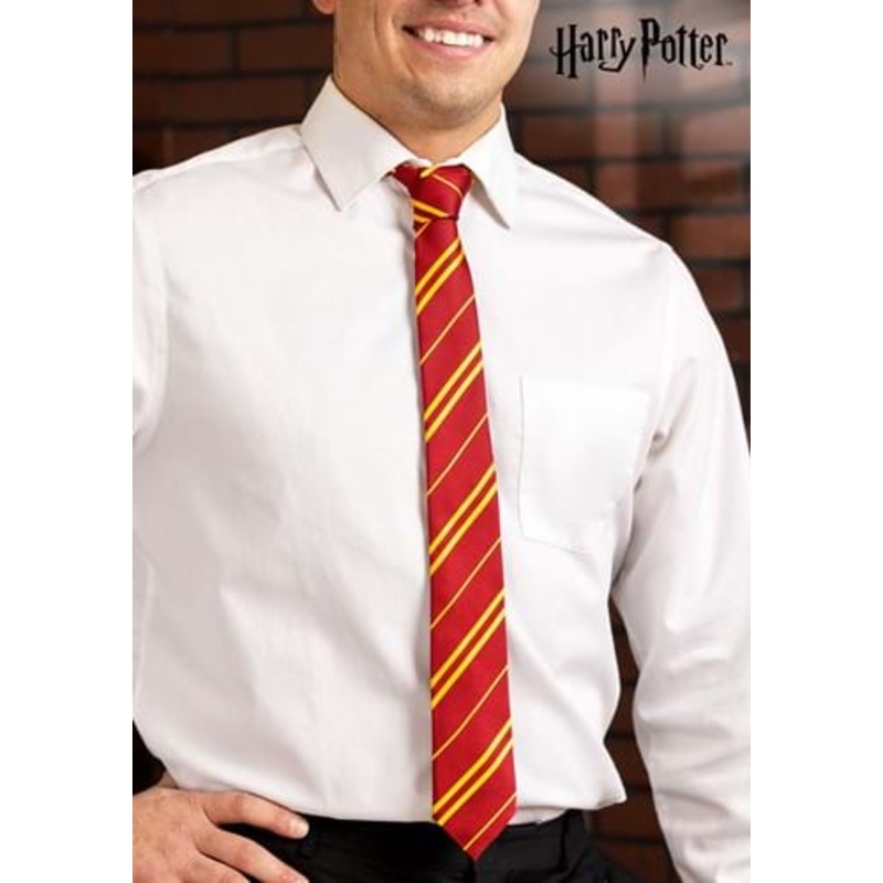 Harry Potter Basic Adult Gryffindor Necktie Standard