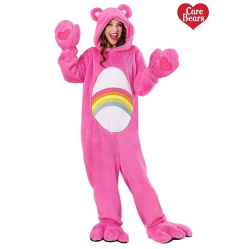 Plus Size Adult Care Bears Deluxe Cheer Bear Costume 2X