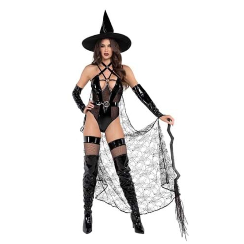 Women's Playboy Bunny Wicked Witch Sexy Costume Small
