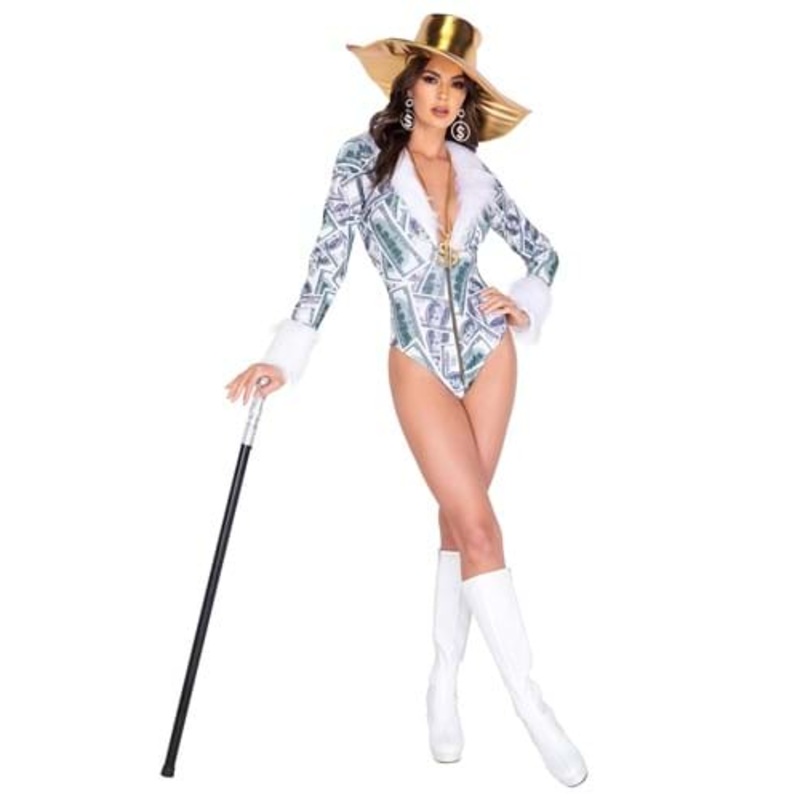 Women's Sexy Pimp High Roller Costume Small