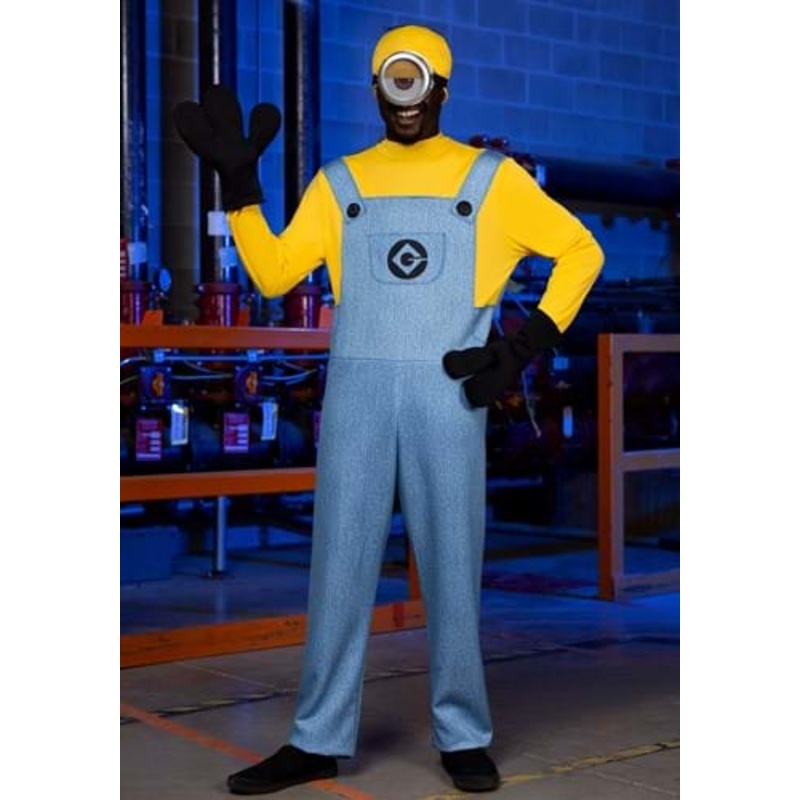 Adult Deluxe Minion Costume Medium
