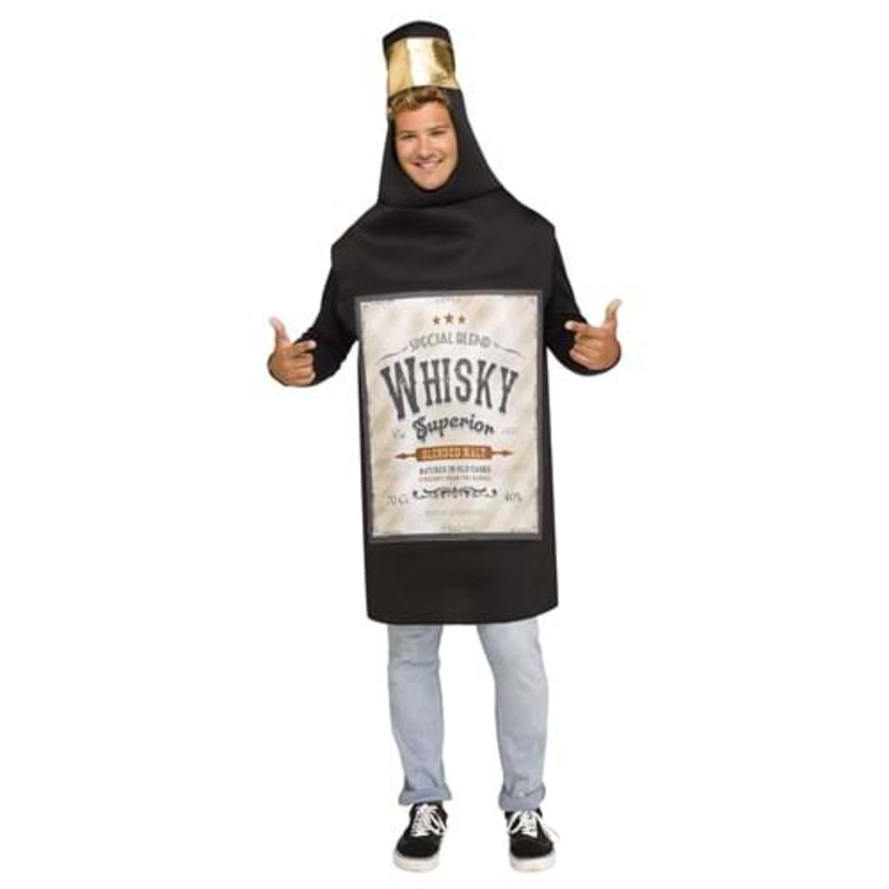 Adult Whisky Bottle Costume Standard