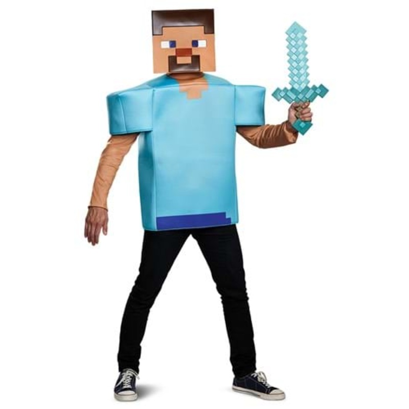 Minecraft Steve Adult Costume Standard