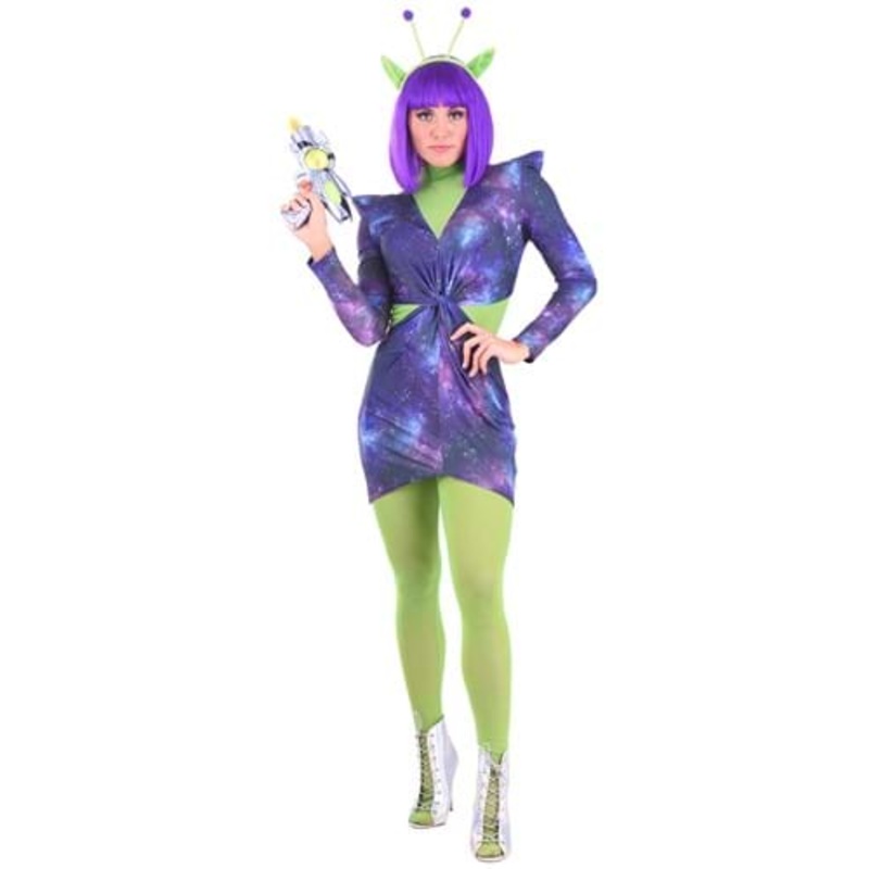 Sexy Cosmic Alien Exclusive Halloween Costume Small