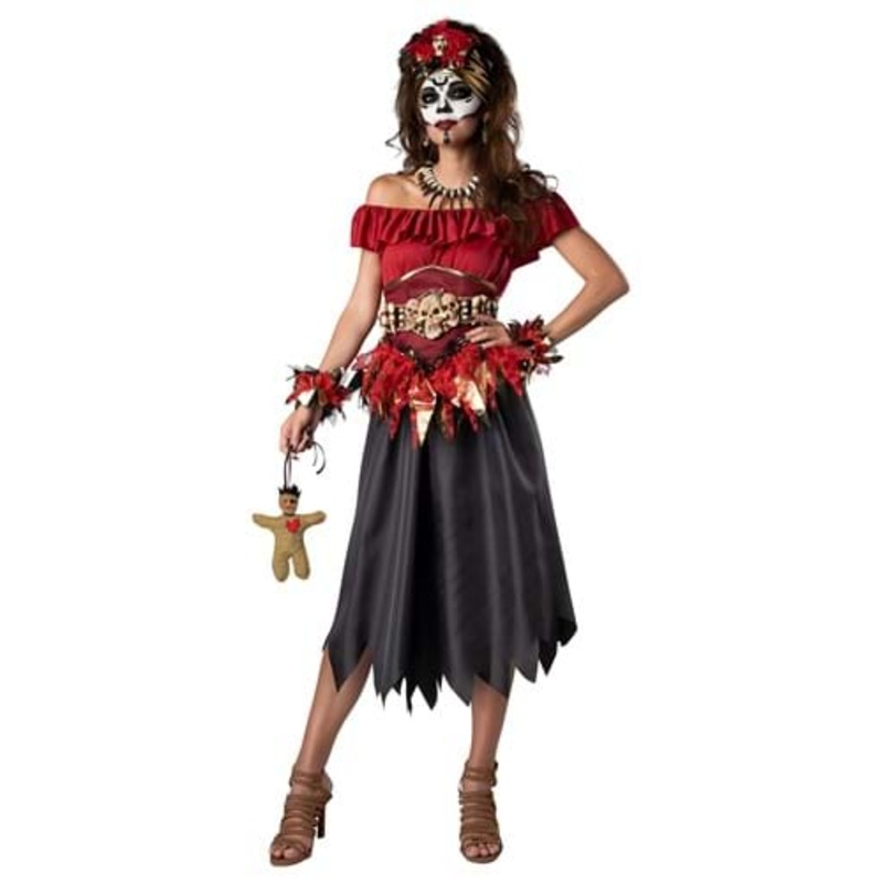 Women's Voodoo Queen Costume Medium
