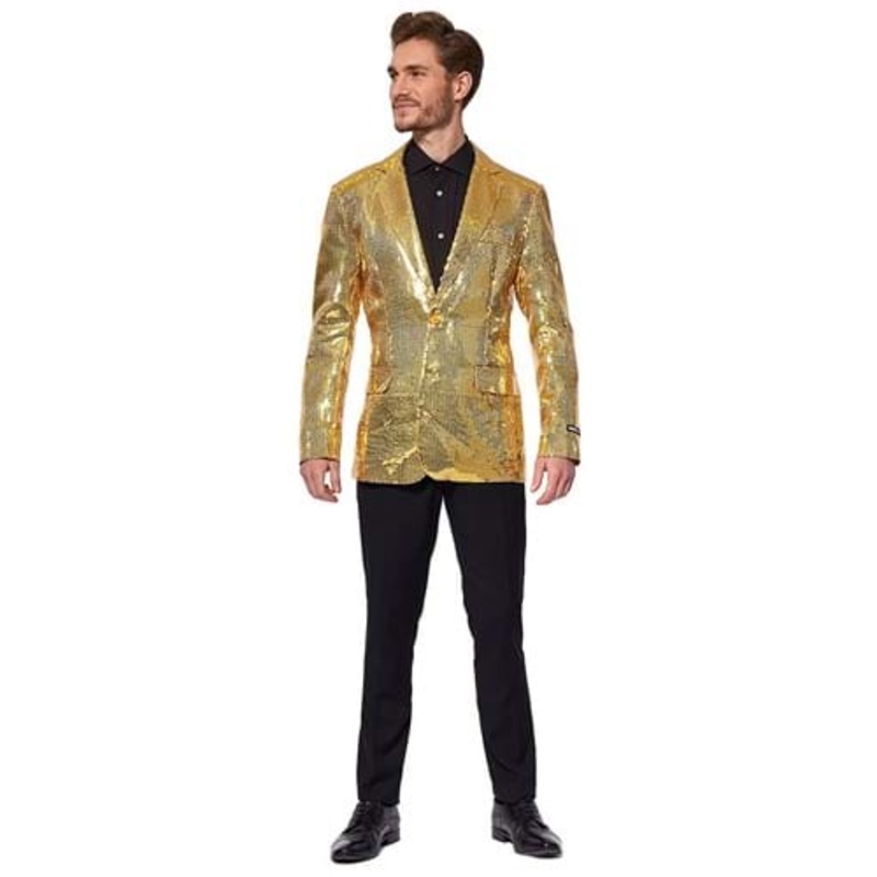 Gold Sequins Blazer from Suitmeister Small