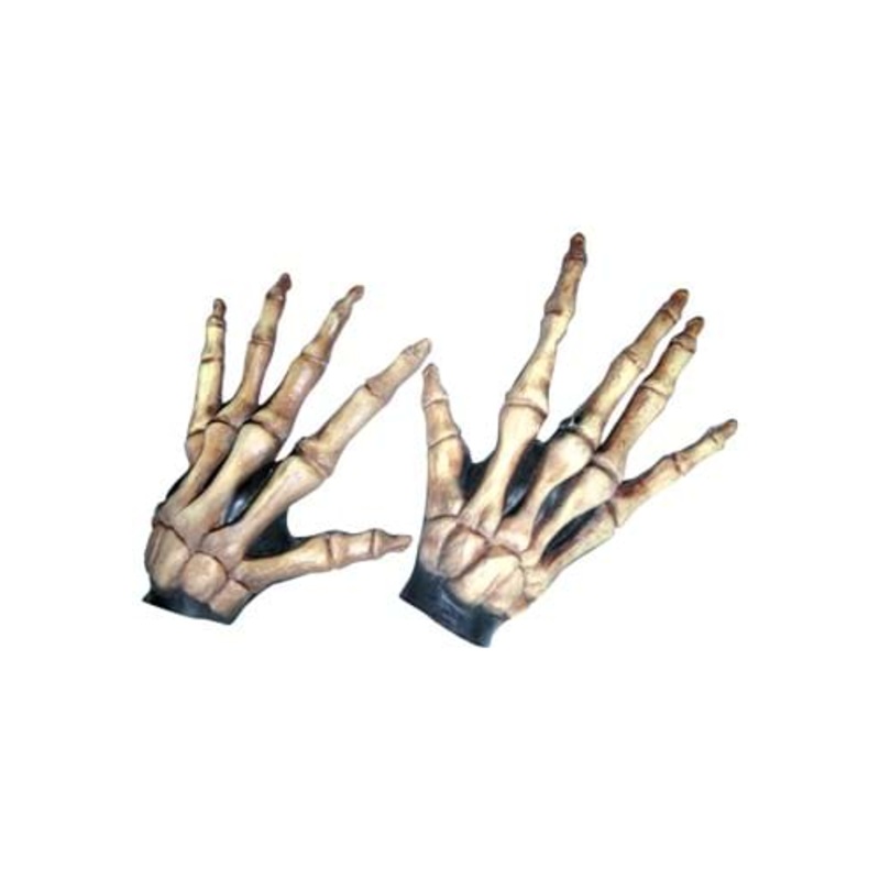 Large Bone Colored Skeleton Hands Standard