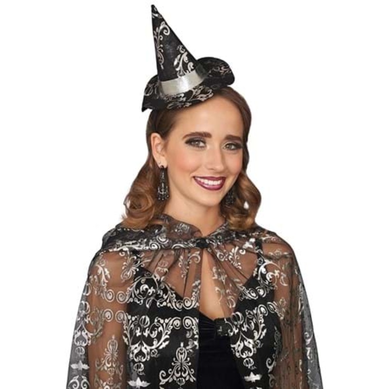 Mini Purple Fantasy Witch Hat Standard