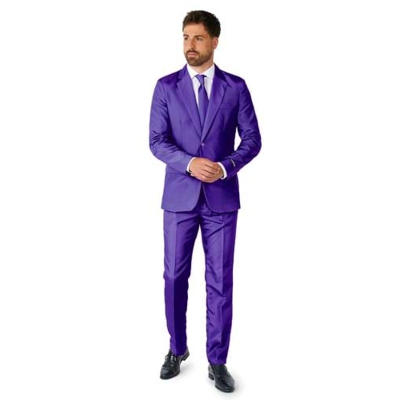 Suitmeister Solid Purple Medium