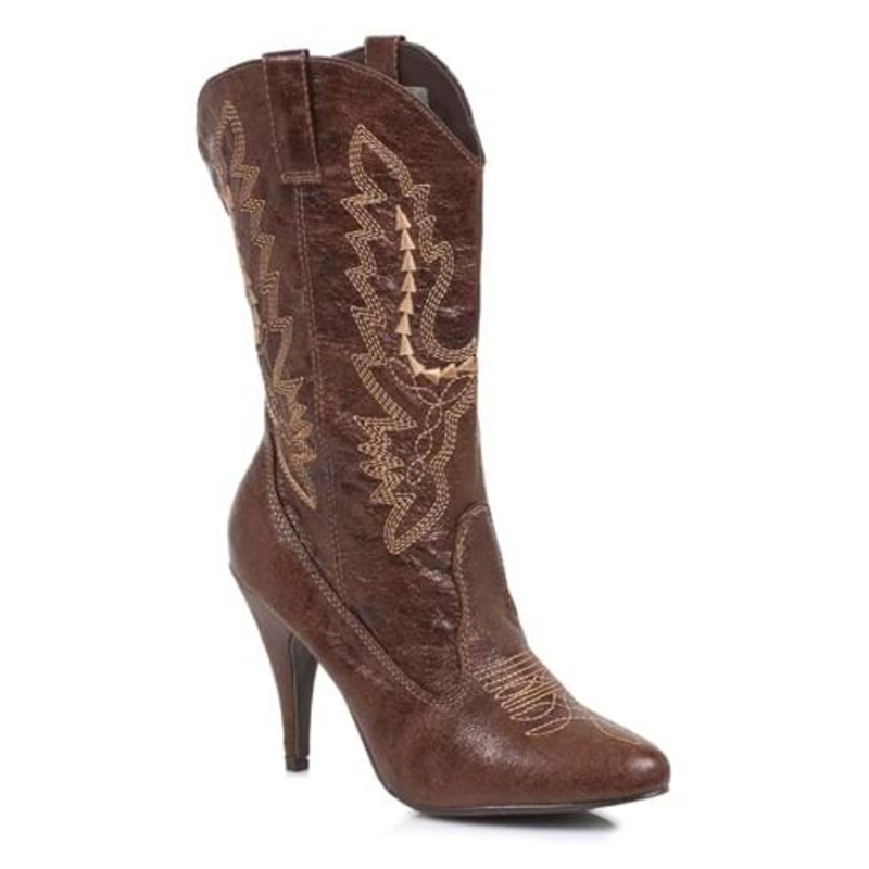 Women's Brown Cowgirl Boots Size 6