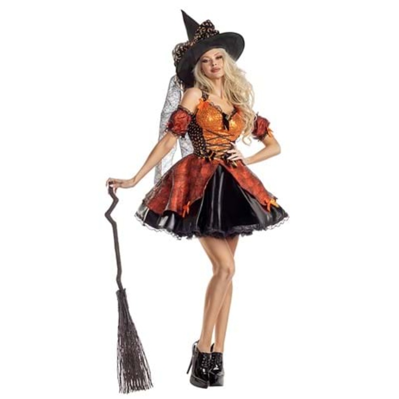 Women's Harvest Witch Costume Small