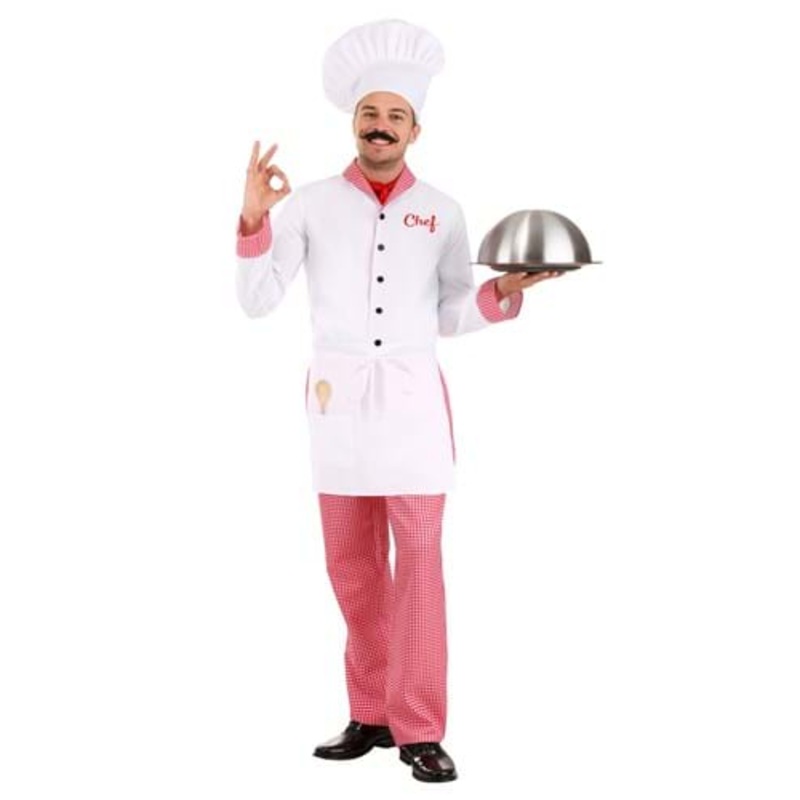 Chef Uniform Costume for Men Small
