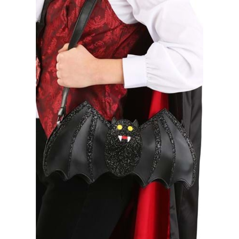 Halloween Black Bat Costume Bag Standard