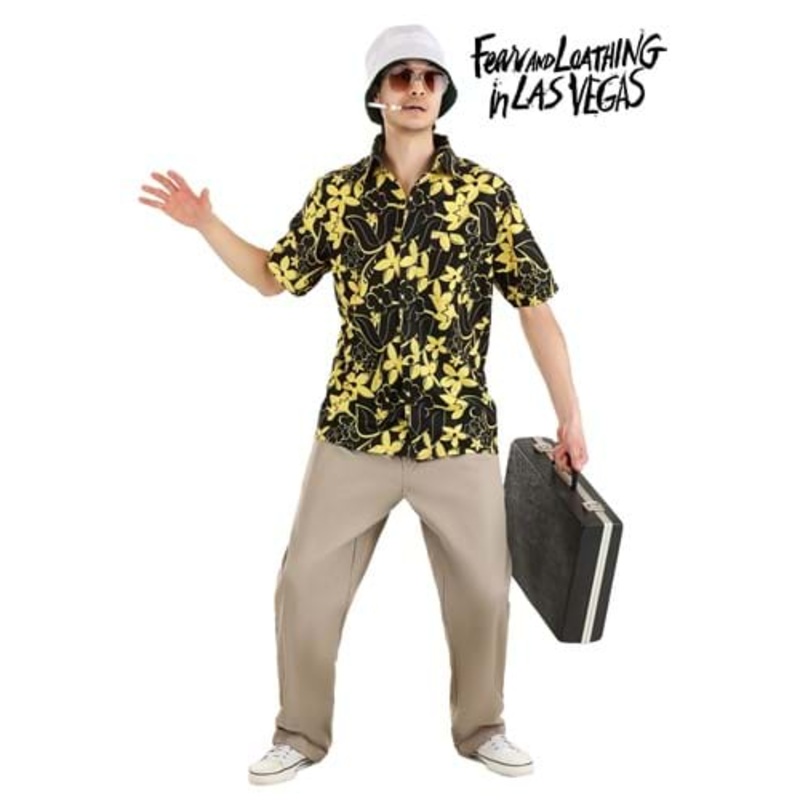 Men's Plus Size Raoul Duke Costume 2X
