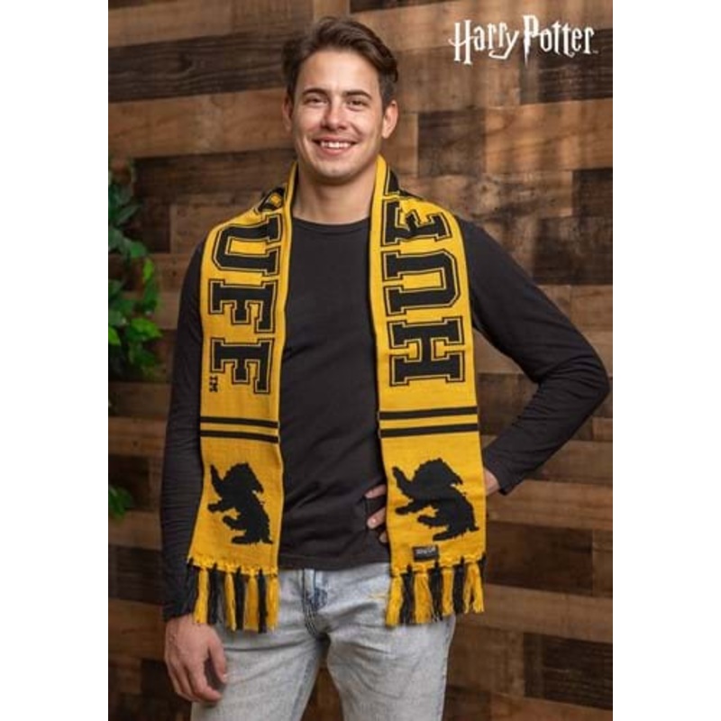 Reversible Hufflepuff Knit Scarf Standard