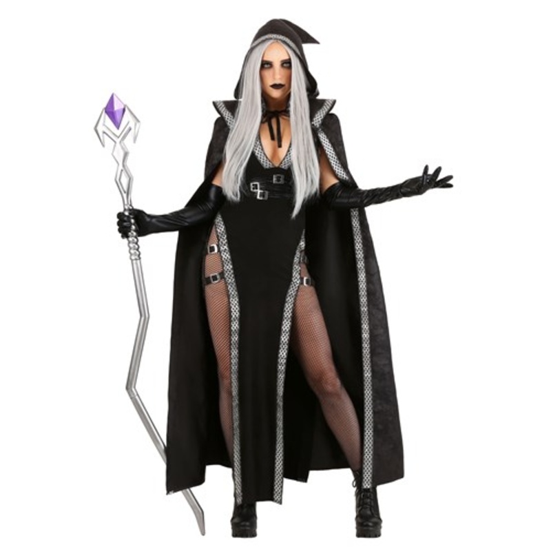 Women's Enchanted Warlock Costume Small
