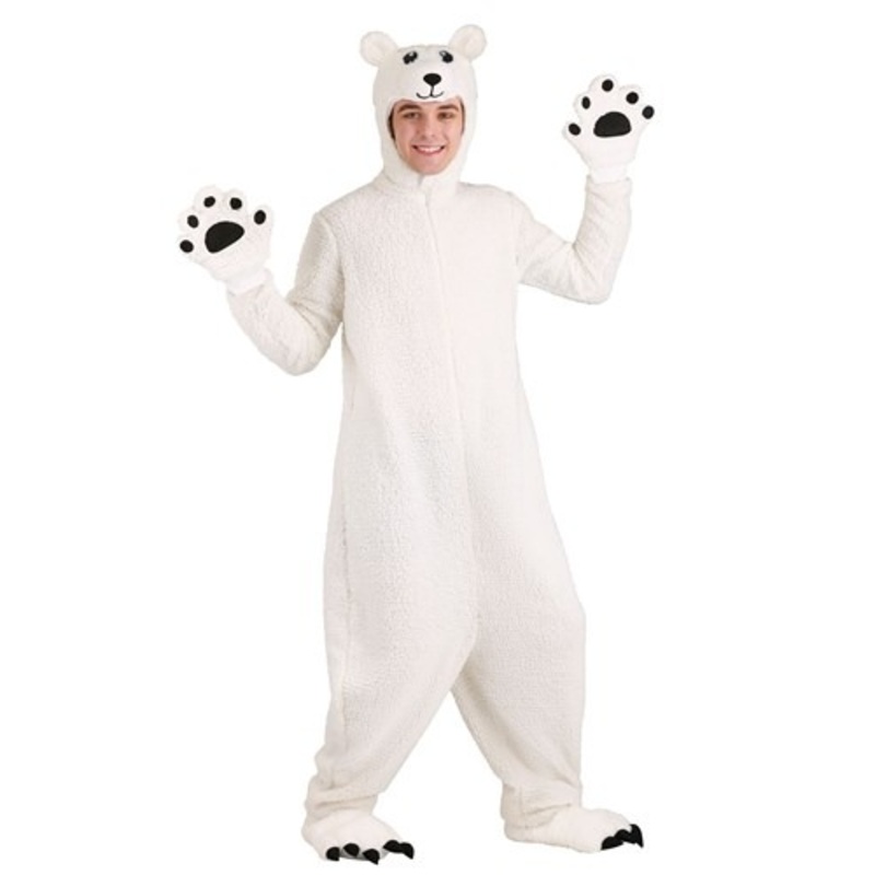 Adults Arctic Polar Bear Costume Large