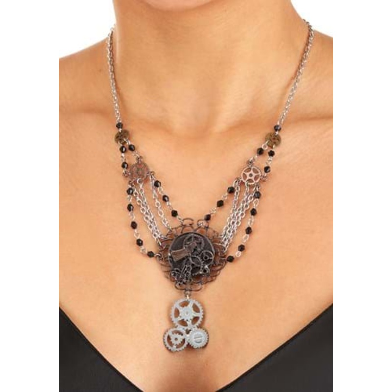 Chain Gear Necklace Antique Standard
