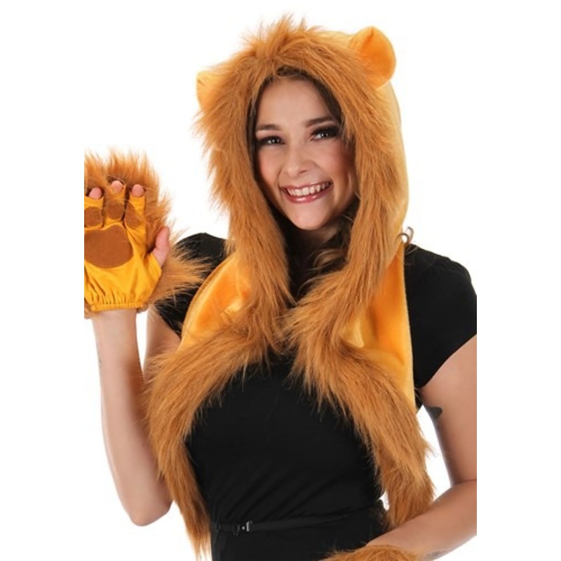 Furry Lion Hood Standard