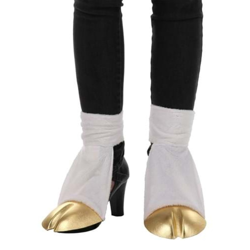 Gold Unicorn Costume Back Hooves Standard