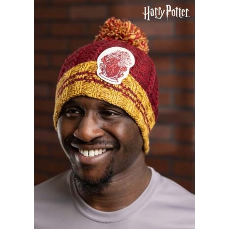 Gryffindor Heathered Pom Harry Potter Beanie Standard