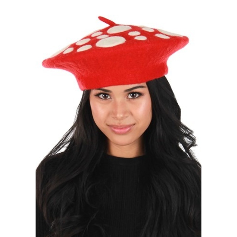 Mushroom Heartfelted Red Hat Standard
