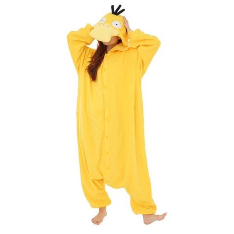 Plus Size Pokemon Psyduck Adult Kigurumi X-Large