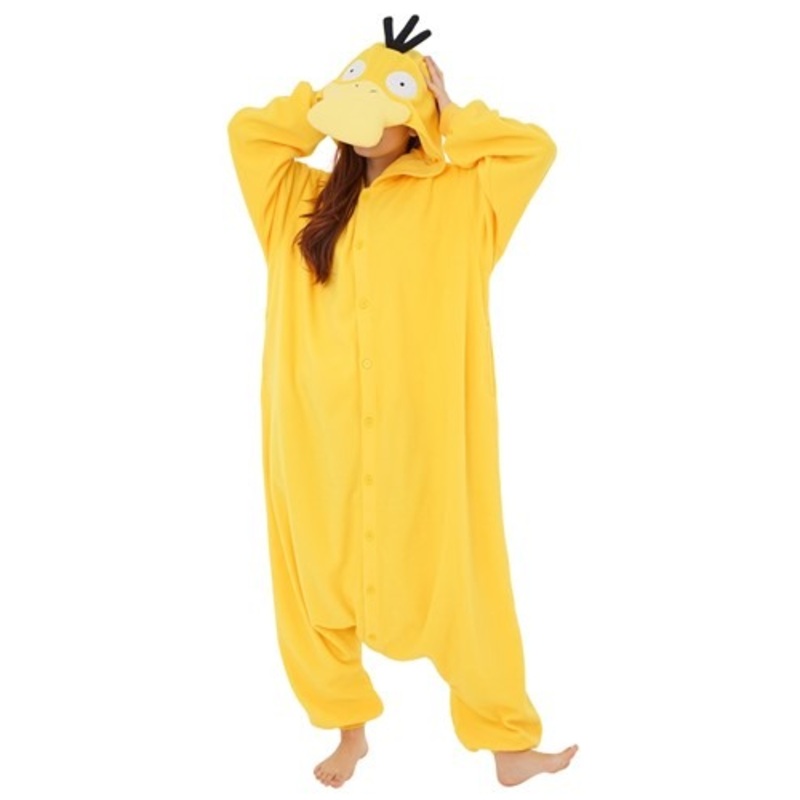 Pokemon Psyduck Adult Kigurumi Costume Standard