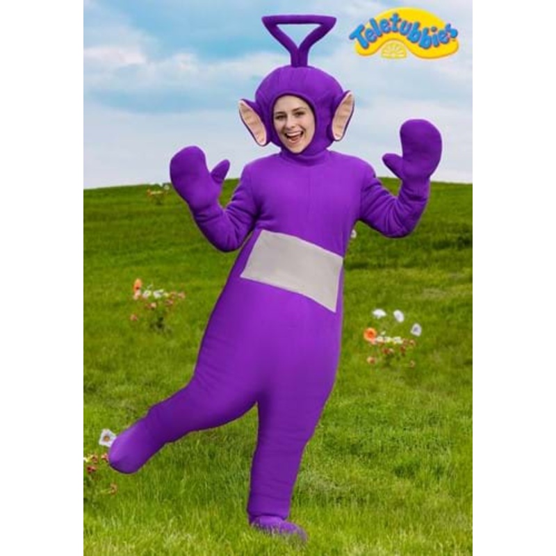 Teletubbies Tinky Winky Costume for Adults X-Small