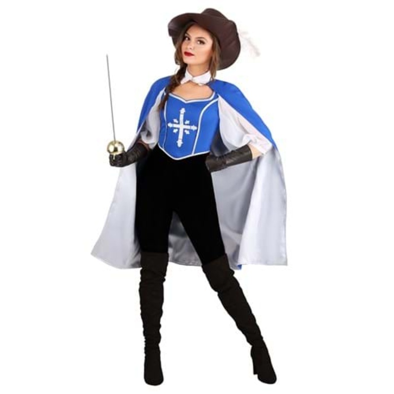 Women's Musketeer Costume Medium