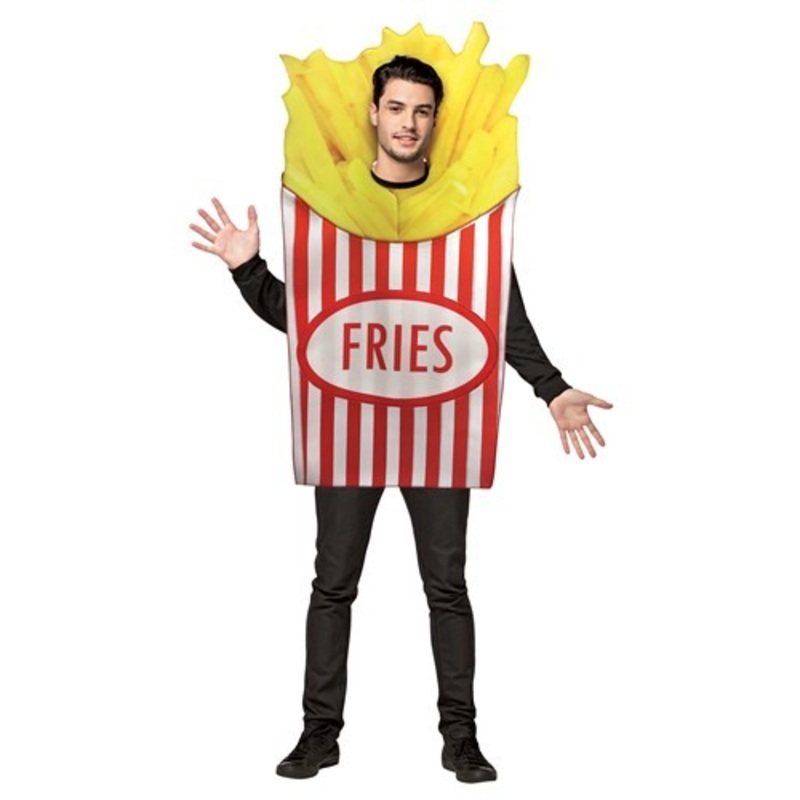 Adult French Fry Costume Standard